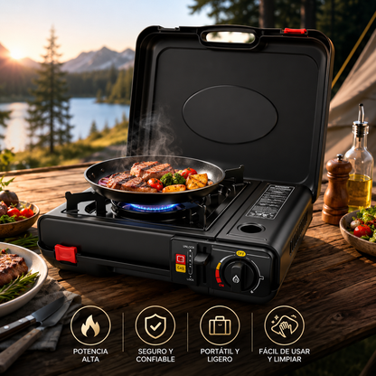 Camping gas portátil